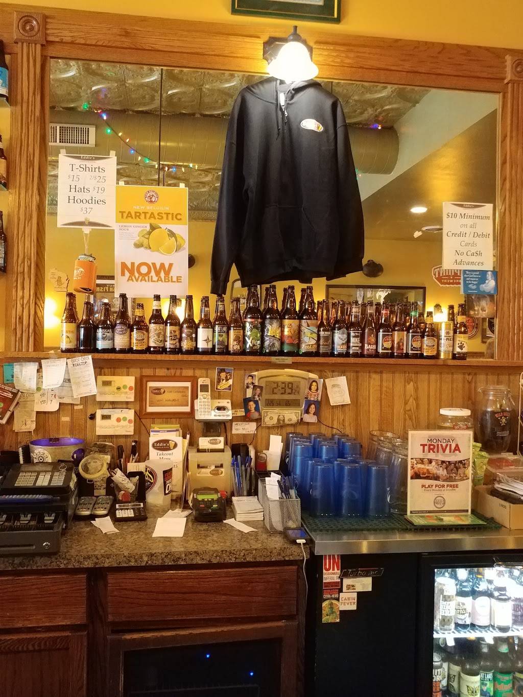 Eddies Alehouse & Eatery | restaurant | 238 E Main St, Sun Prairie, WI 53590, USA | 6088251515 OR +1 608-825-1515