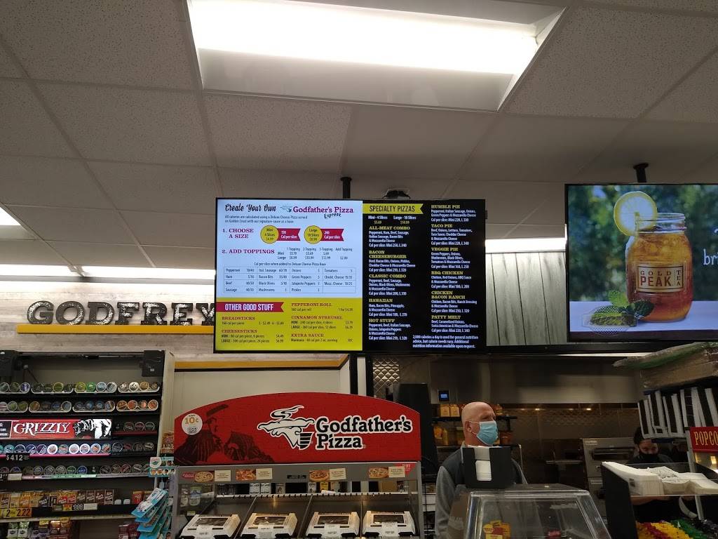 Godfathers Pizza Express | meal takeaway | 5608 Humbert Rd, Godfrey, IL 62035, USA | 6184676413 OR +1 618-467-6413