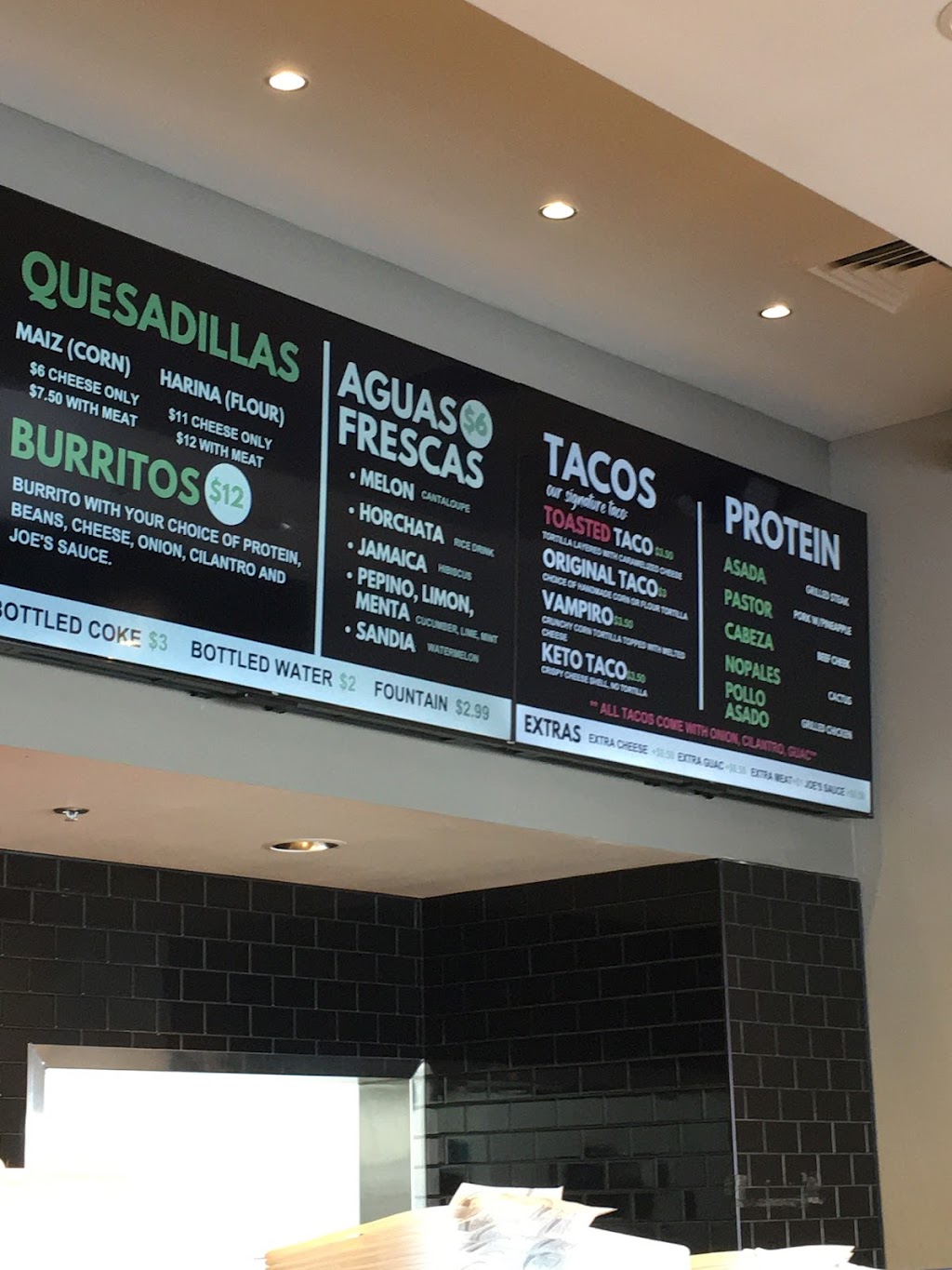 Joes Tacos | restaurant | 245 E Bell Rd Ste A-2, Phoenix, AZ 85022, USA | 6023460367 OR +1 602-346-0367