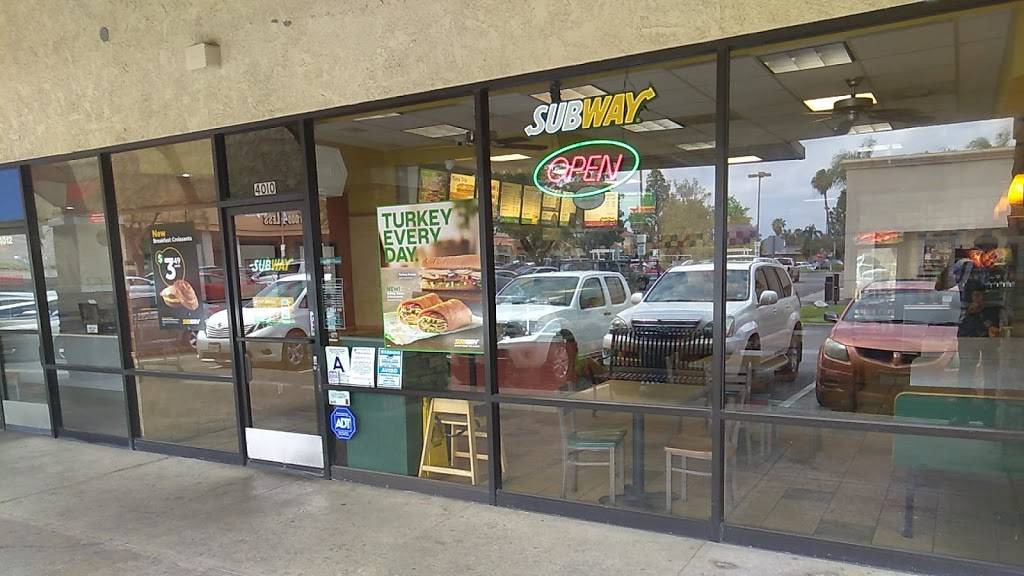 Subway Restaurants | restaurant | 4010 Chicago Ave, Riverside, CA 92507, USA | 9513691000 OR +1 951-369-1000