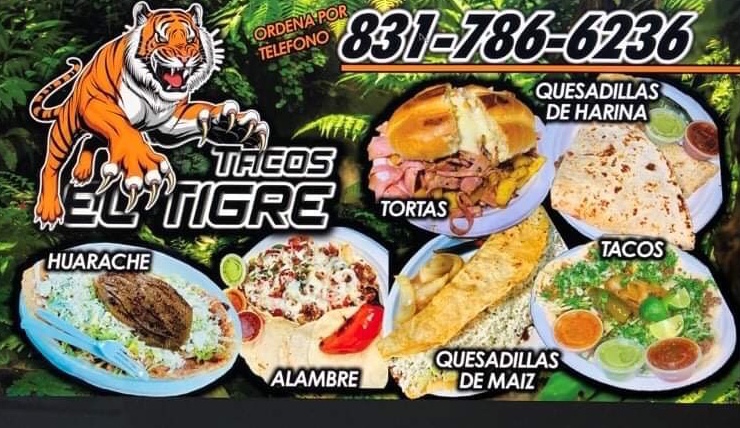 TACOS EL TIGRE | restaurant | 710 Green Valley Rd, Watsonville, CA 95076, USA | 8317866236 OR +1 831-786-6236