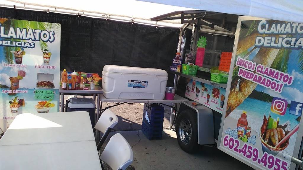 Clamatos Delicias | restaurant | 4098 N 35th Ave, Phoenix, AZ 85017, USA | 6024594955 OR +1 602-459-4955