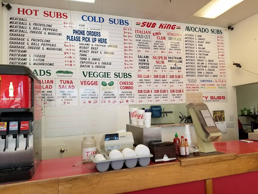 Sub King | restaurant | 4000 73910, CA-111, Palm Desert, CA 92260, USA | 7607765468 OR +1 760-776-5468