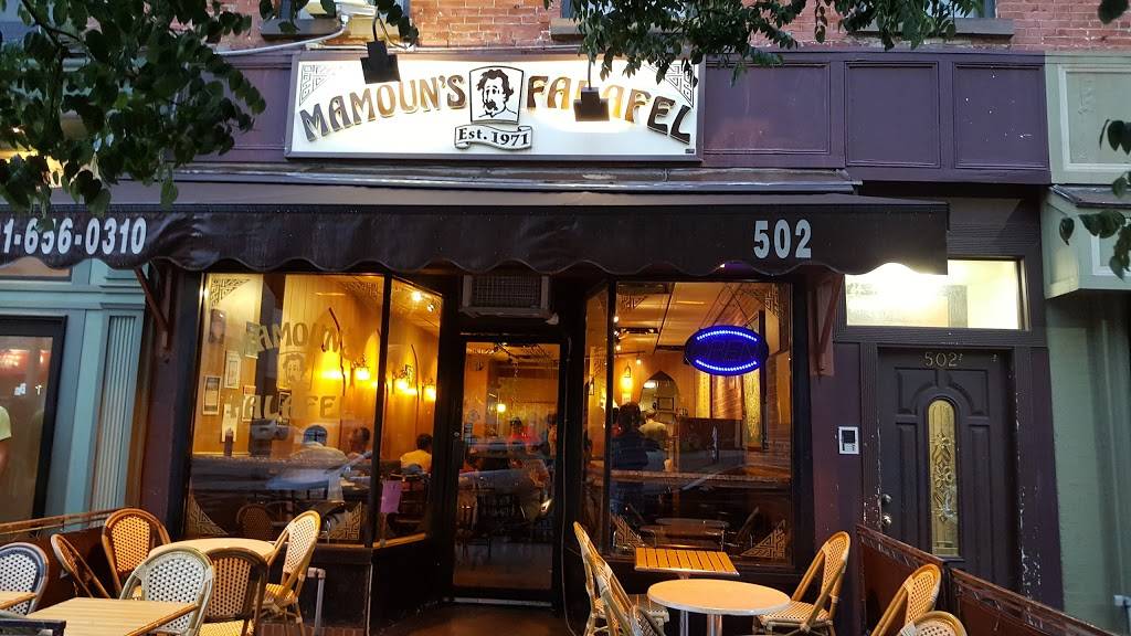 Mamouns Falafel | restaurant | 300 Washington St, Hoboken, NJ 07030, USA | 2016560310 OR +1 201-656-0310
