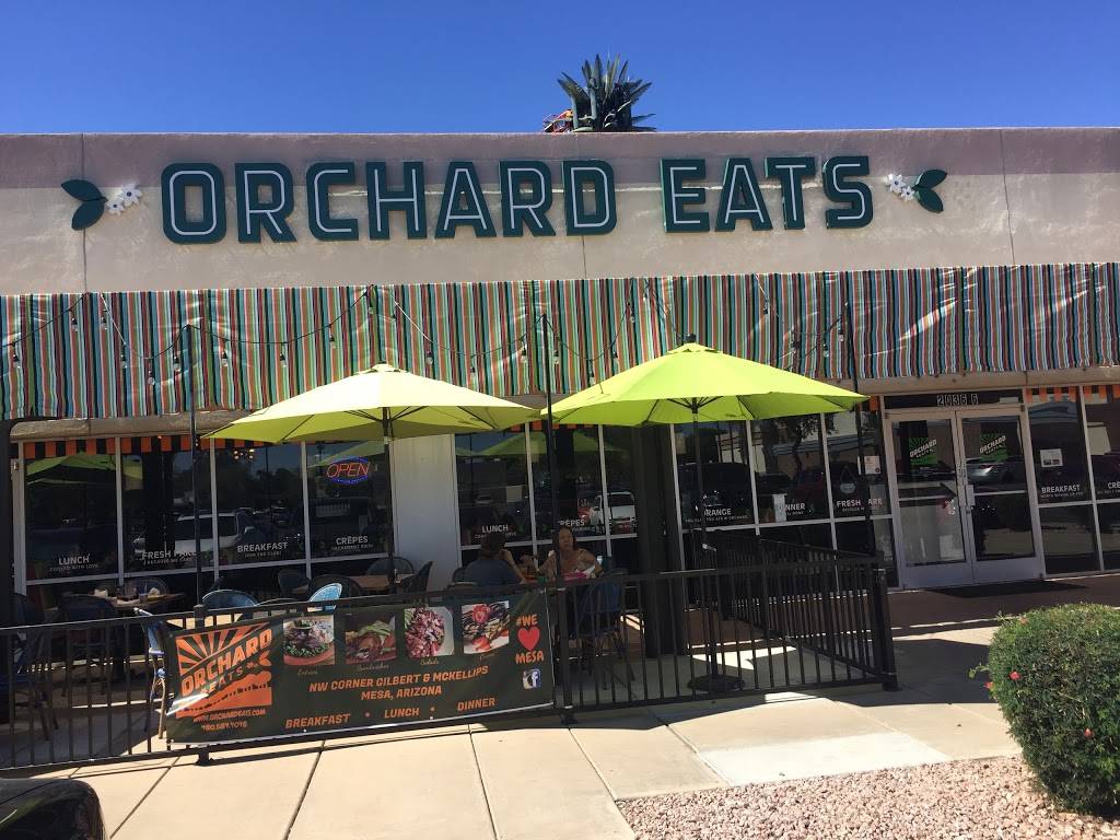 Orchard Eats | restaurant | 2036 N Gilbert Rd, Mesa, AZ 85203, USA | 4805844048 OR +1 480-584-4048