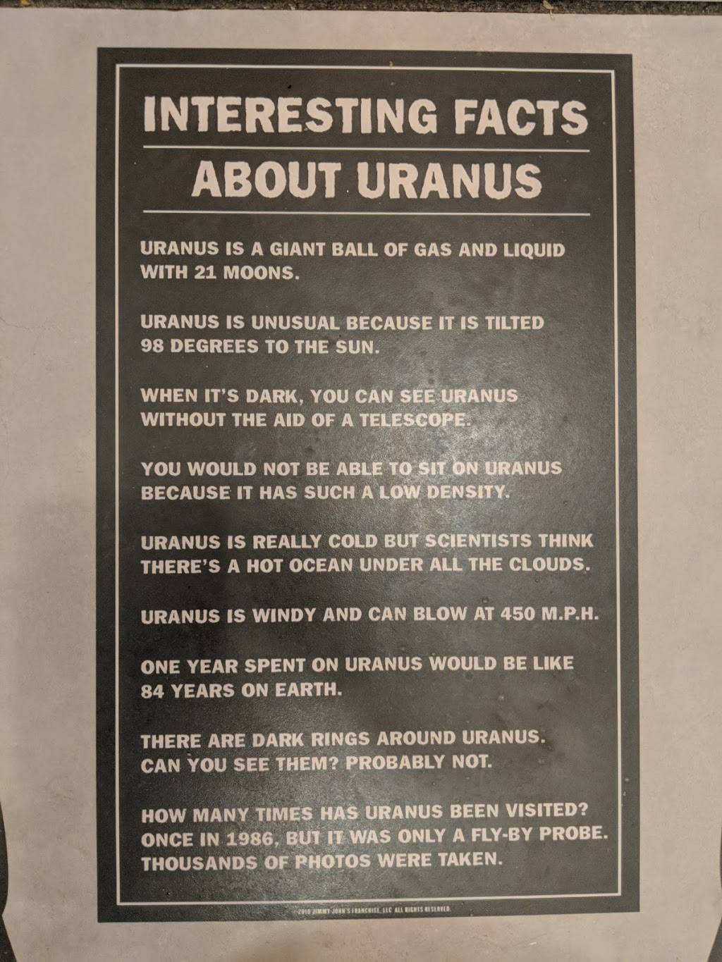 Jimmy Johns | meal delivery | 2643 New Pinery Rd, Portage, WI 53901, USA | 6087454627 OR +1 608-745-4627