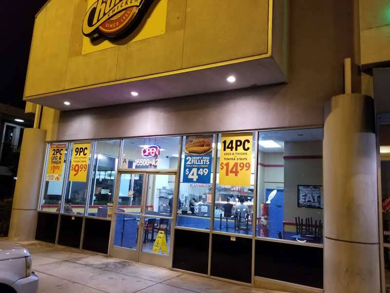 Churchs Chicken | restaurant | 16500 Sherman Way, Van Nuys, CA 91406, USA | 8189081600 OR +1 818-908-1600