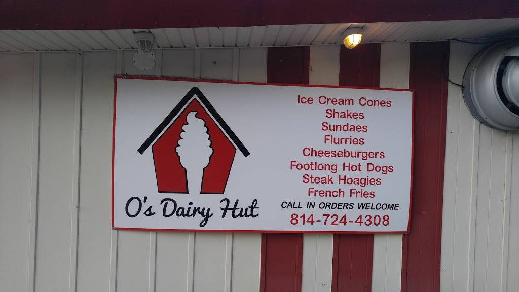 Os Dairy Hut | restaurant | 16358 Harmonsburg Rd, Meadville, PA 16335, USA | 8147244308 OR +1 814-724-4308