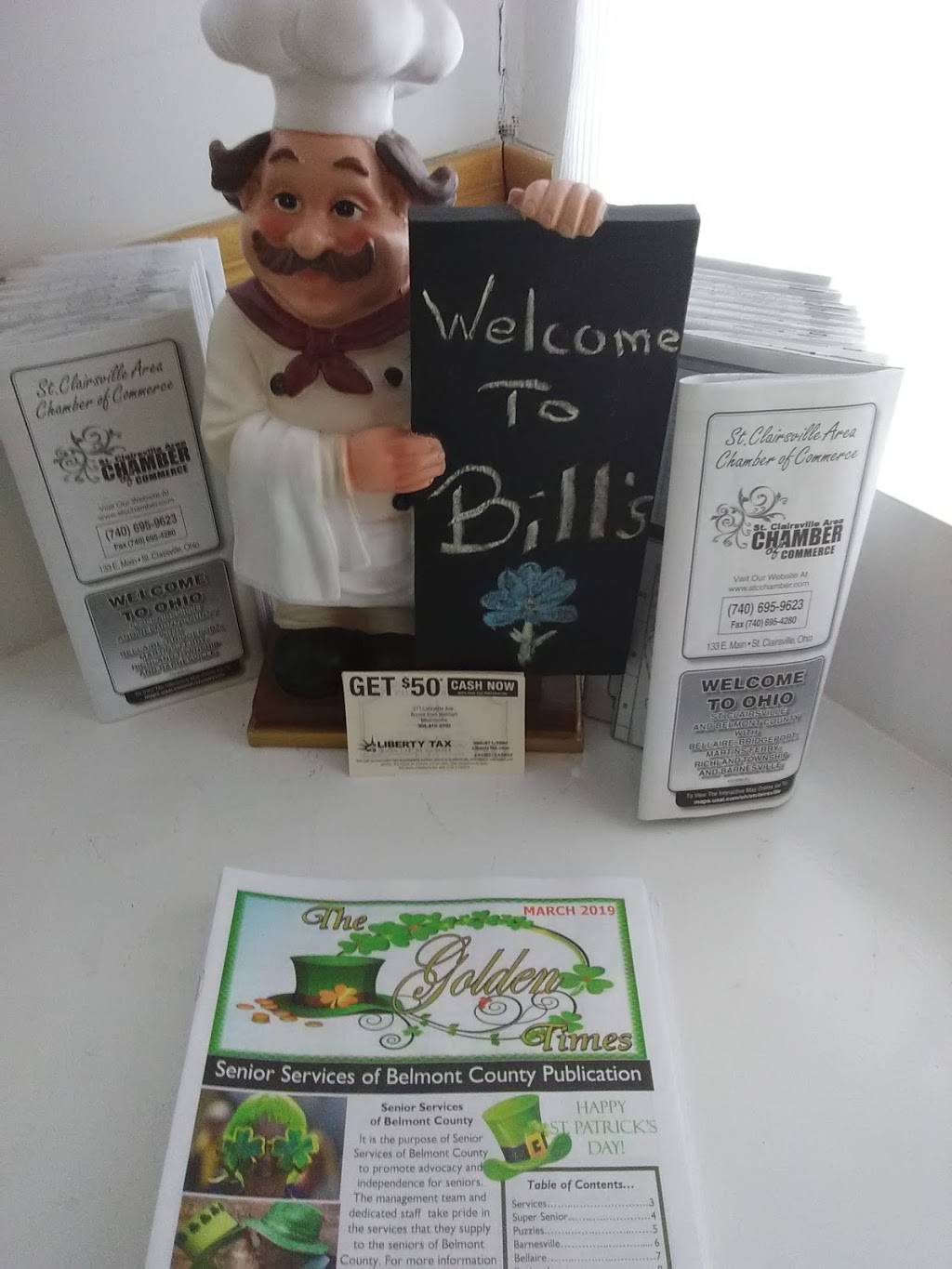 Bills Bake Shop | restaurant | 3056 Belmont St, Bellaire, OH 43906, USA | 7403251188 OR +1 740-325-1188