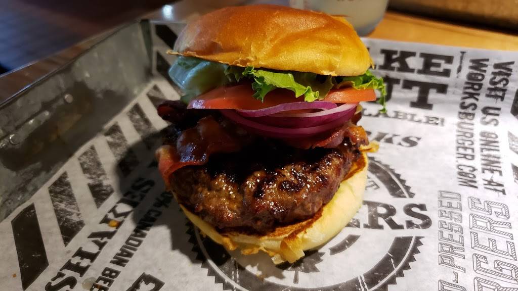 The Works Gourmet Burger Bistro | restaurant | 900 Watters Rd, Orléans, ON K4A 0B4, Canada | 6138240406 OR +1 613-824-0406