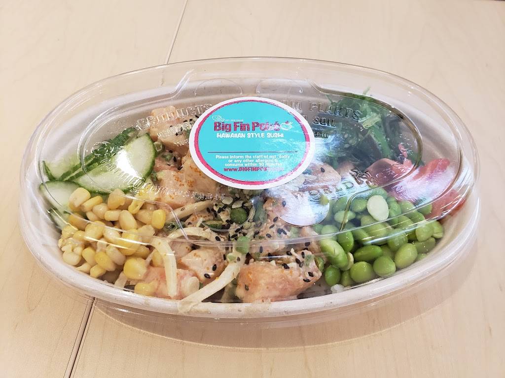 Big Fin Poké Northshore Mall | restaurant | 210 Andover St, Peabody, MA 01960, USA | 9785387653 OR +1 978-538-7653
