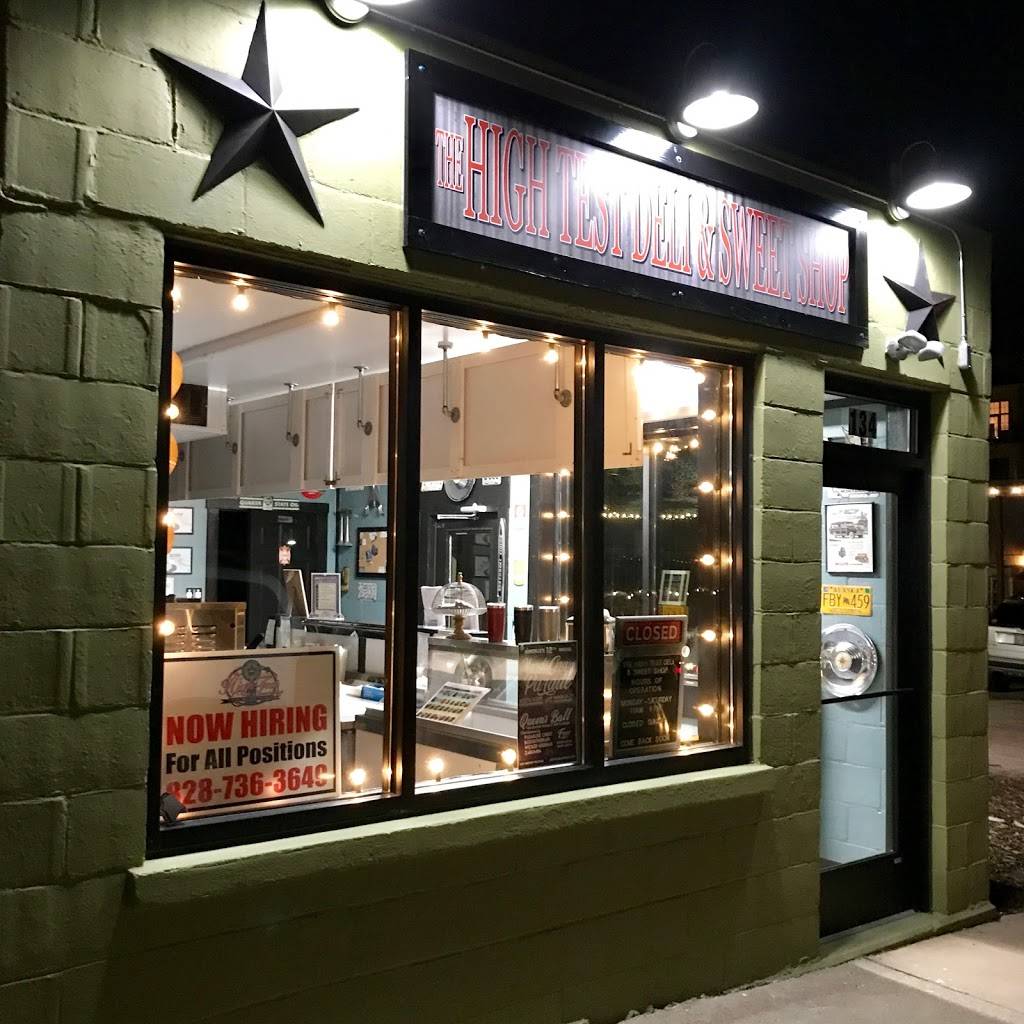 The High Test Deli and Sweet Shop | restaurant | 134 Coxe Ave, Asheville, NC 28801, USA | 8285523801 OR +1 828-552-3801