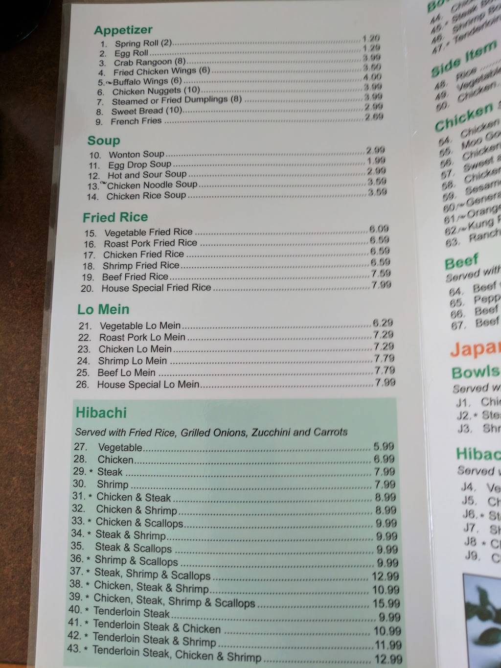 Tokyo Chinese & Japanese | restaurant | 148 N Main St, Denton, NC 27239, USA | 3368598150 OR +1 336-859-8150