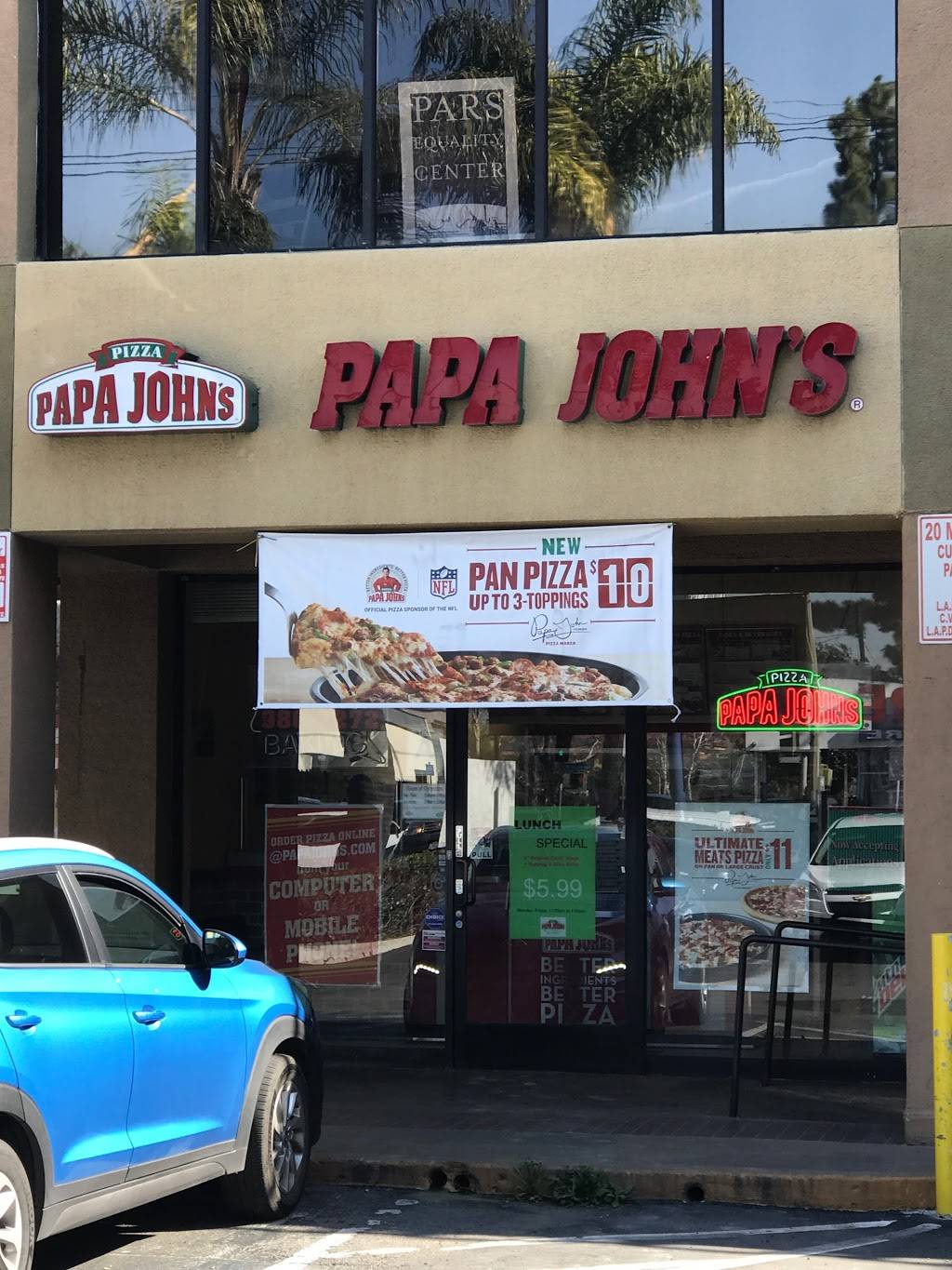 Papa Johns Pizza | restaurant | 4954 Van Nuys Blvd, Sherman Oaks, CA 91403, USA | 8189867272 OR +1 818-986-7272
