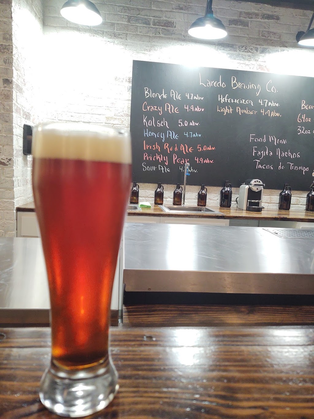 Laredo Brewing Company | restaurant | 3910 E Del Mar Blvd Ste 201, Laredo, TX 78041, USA | 9564625801 OR +1 956-462-5801