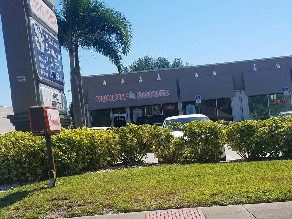 Dunkin | bakery | 7155 N Wickham Rd, Melbourne, FL 32940, USA | 3212557444 OR +1 321-255-7444