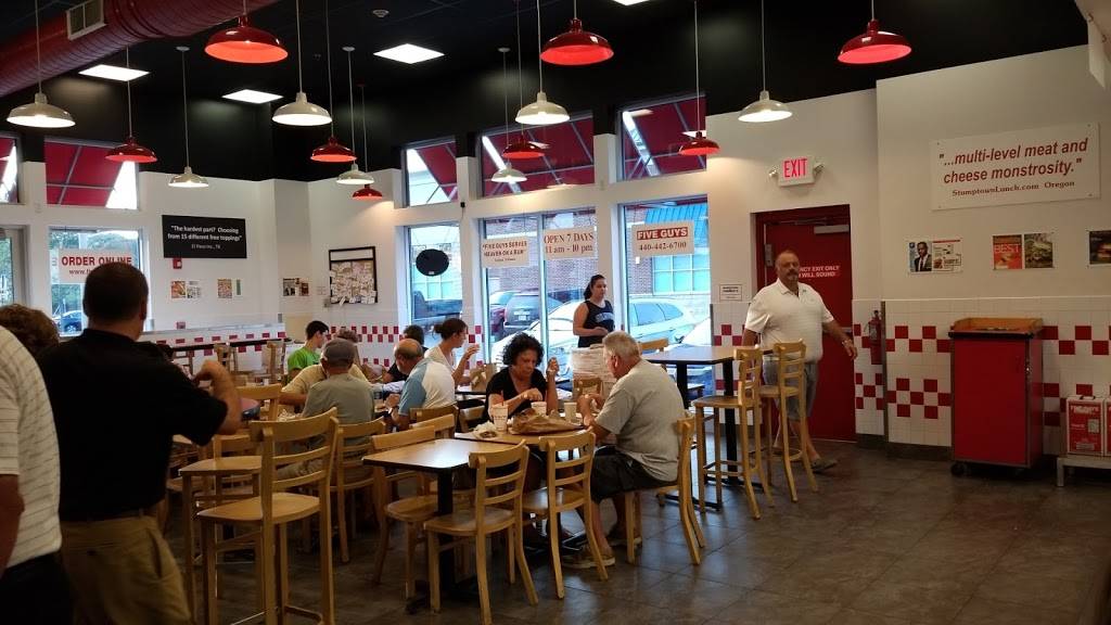 Five Guys | meal takeaway | 1237 Som Center Rd, Mayfield Heights, OH 44124, USA | 4404426700 OR +1 440-442-6700