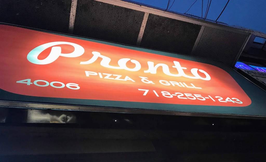 Pronto Pizza and Grill | meal takeaway | Junction Blvd, Brooklyn, NY 11219, USA | 7182551243 OR +1 718-255-1243