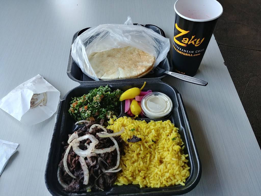 Zaky Mediterranean Grill | restaurant | 806 S Indian Hill Blvd, Claremont, CA 91711, USA | 9096268009 OR +1 909-626-8009
