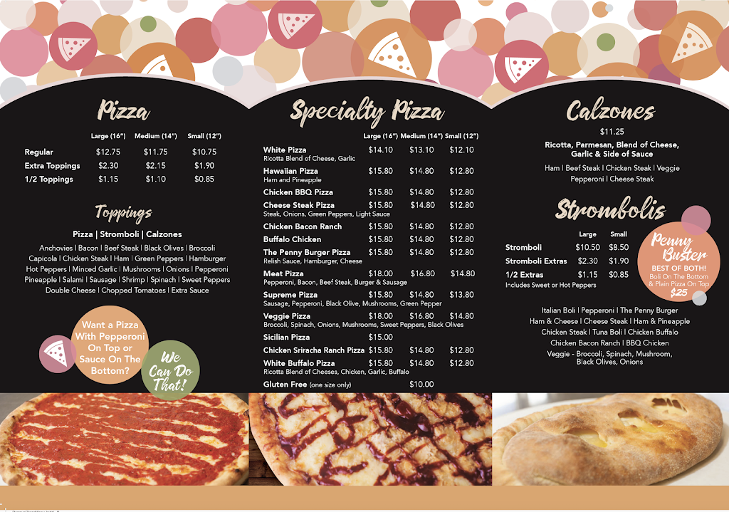 Pennys Pizza | restaurant | 68 W Ridge Pike, Royersford, PA 19468, USA | 6104893636 OR +1 610-489-3636