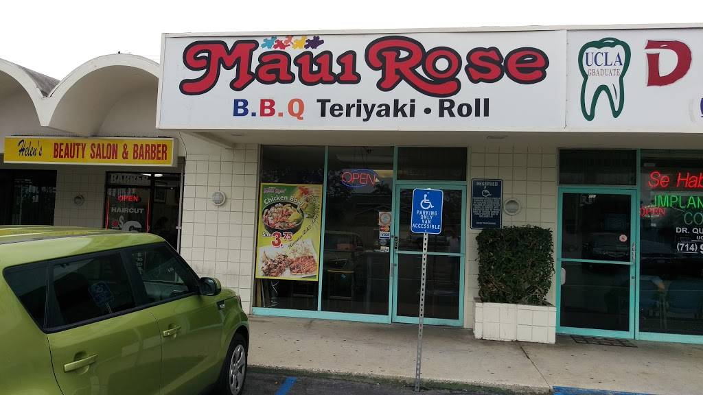 Maui Rose | restaurant | 323 S Magnolia St, Anaheim, CA 92804, USA | 7148160083 OR +1 714-816-0083