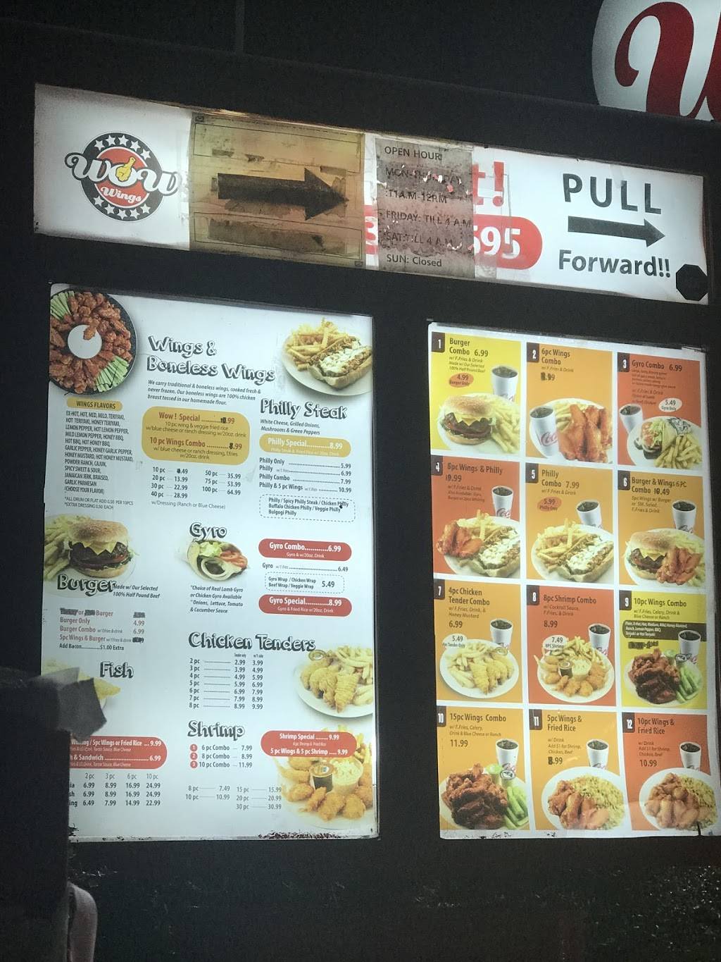 Wow wings -South Blvd | restaurant | 2445 E South Blvd, Montgomery, AL 36116, USA | 3343560695 OR +1 334-356-0695