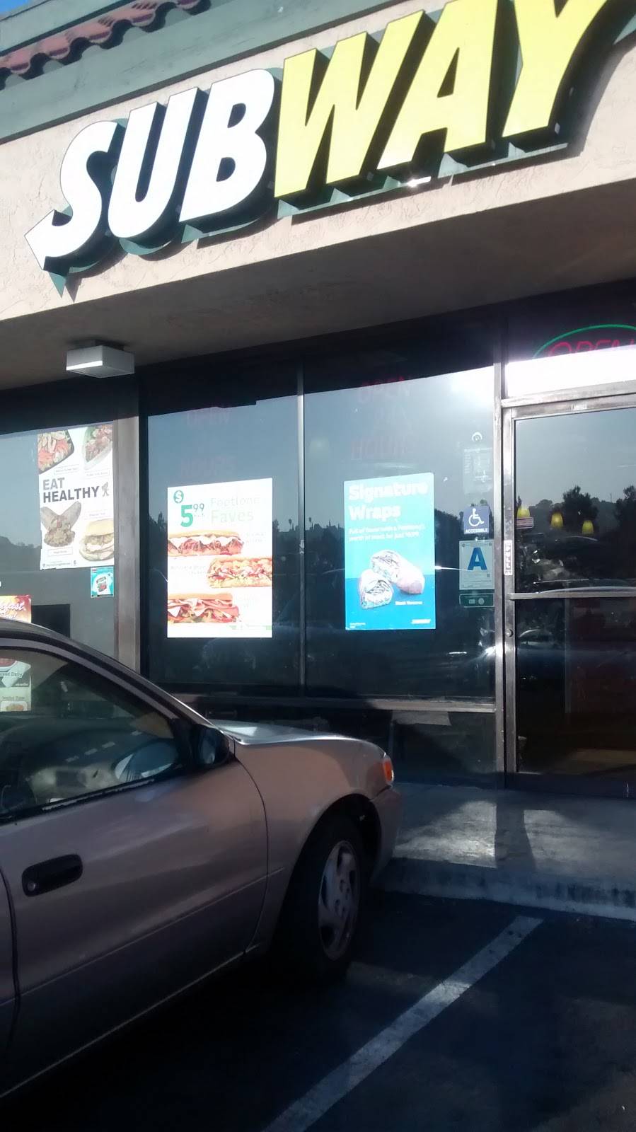Subway Restaurants | restaurant | 689 Sweetwater Rd, Spring Valley, CA 91977, USA | 6194614740 OR +1 619-461-4740