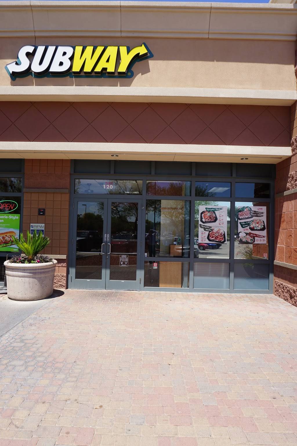 Subway | restaurant | 10220 W McDowell Rd #120, Avondale, AZ 85392, USA | 6237429670 OR +1 623-742-9670