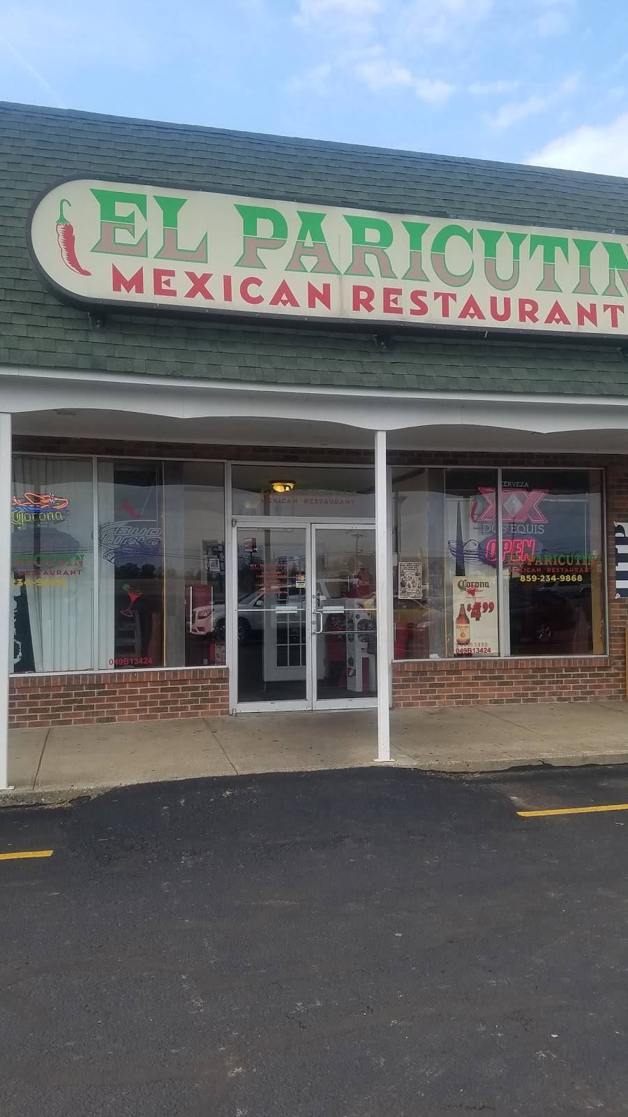 El Paricutin Mexican | restaurant | 1050 US-27, Cynthiana, KY 41031, USA | 8592349868 OR +1 859-234-9868