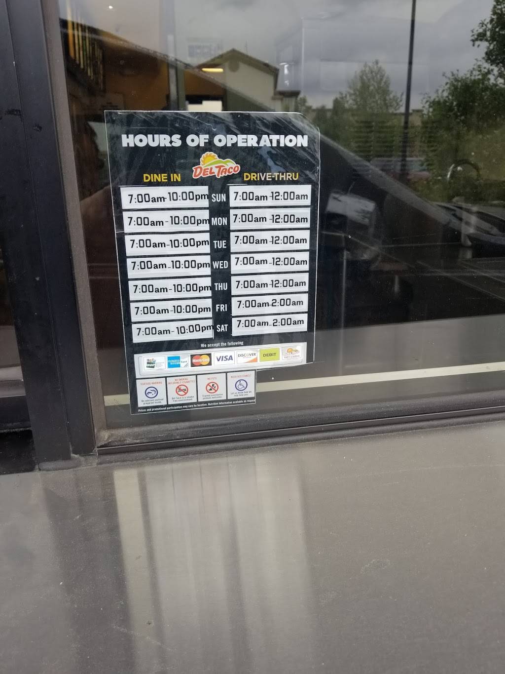 Del Taco | meal takeaway | 252 Los Altos Pkwy, Sparks, NV 89431, USA | 7753541151 OR +1 775-354-1151