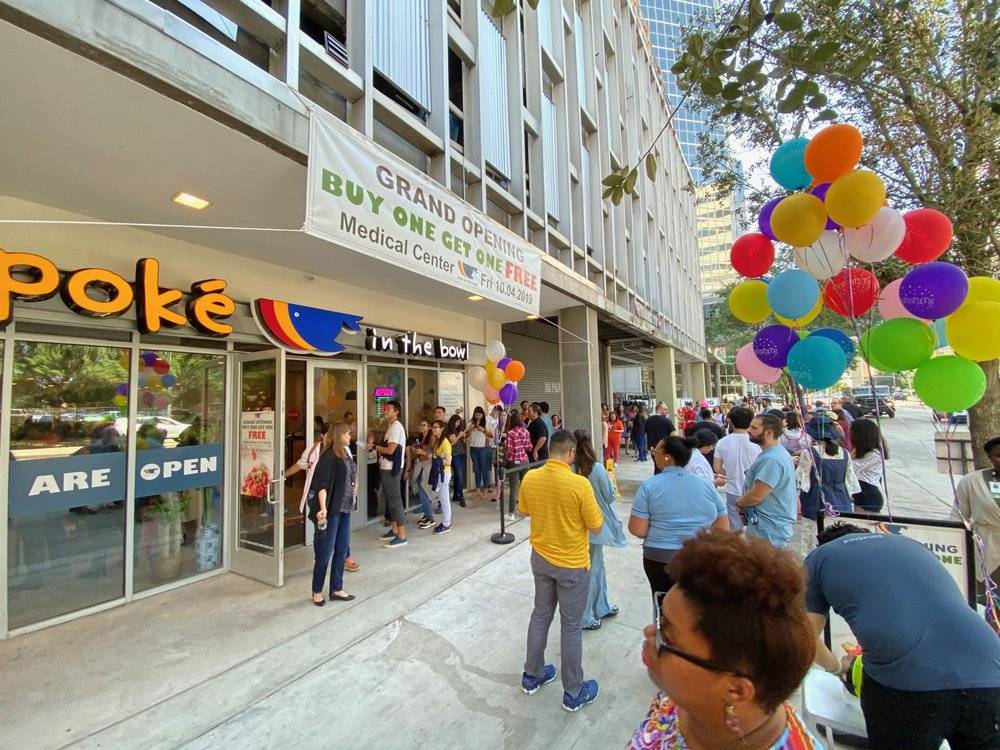 Poke In The Bowl | restaurant | 6611 Main St, Houston, TX 77030, USA | 8327673592 OR +1 832-767-3592