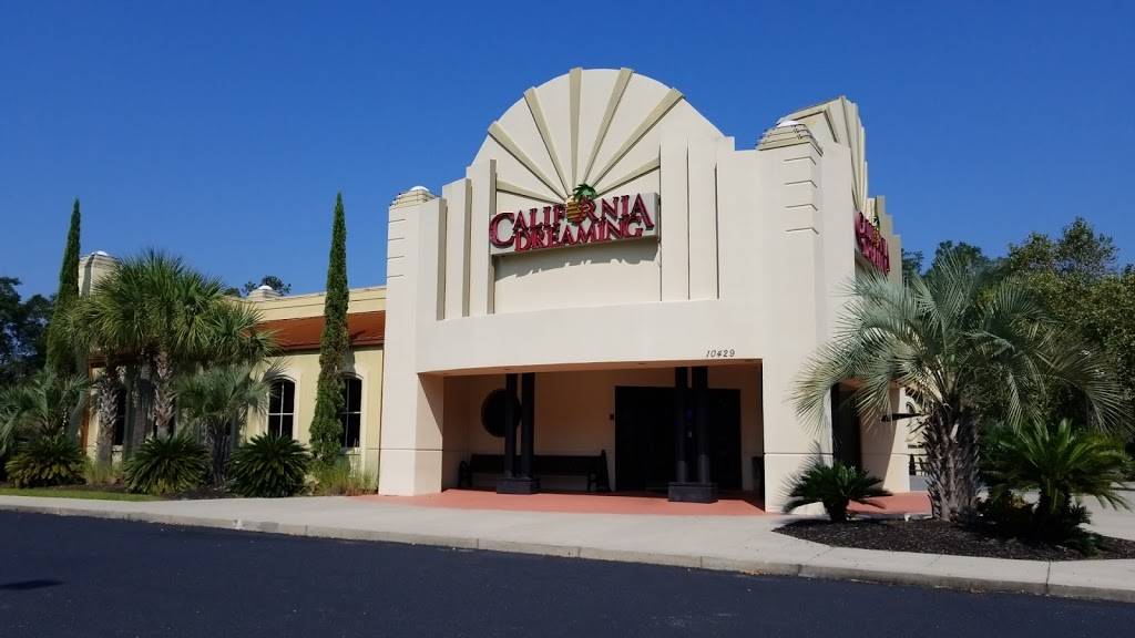 California Dreaming Restaurant | restaurant | 10429 N Kings Hwy, Myrtle Beach, SC 29572, USA | 8436632050 OR +1 843-663-2050