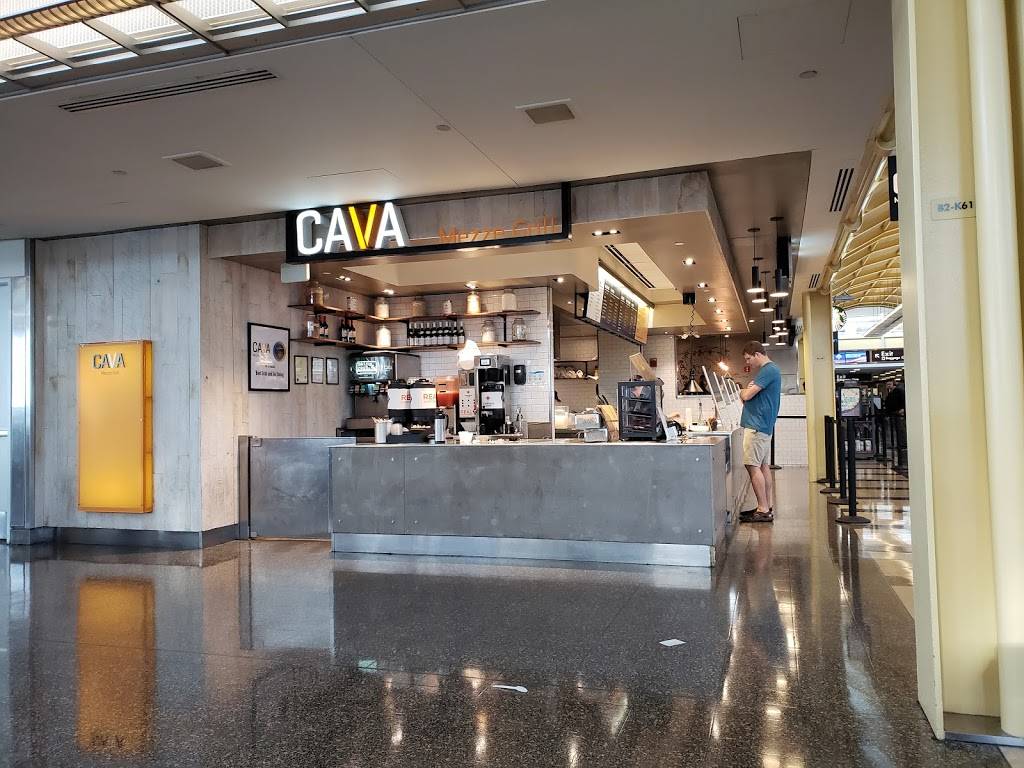 CAVA | restaurant | Reagan National Airport, Terminal B, Arlington, VA 22202, USA | 7034172125 OR +1 703-417-2125