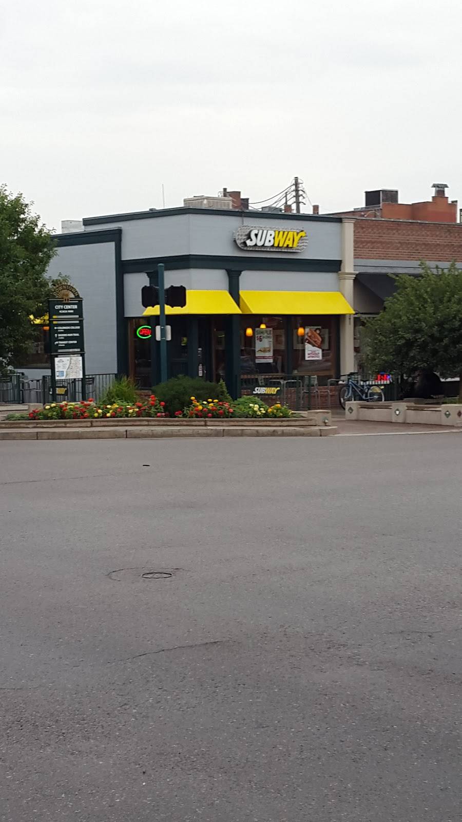 Subway | meal takeaway | 131 N Tejon St, Colorado Springs, CO 80903, USA | 7196303232 OR +1 719-630-3232