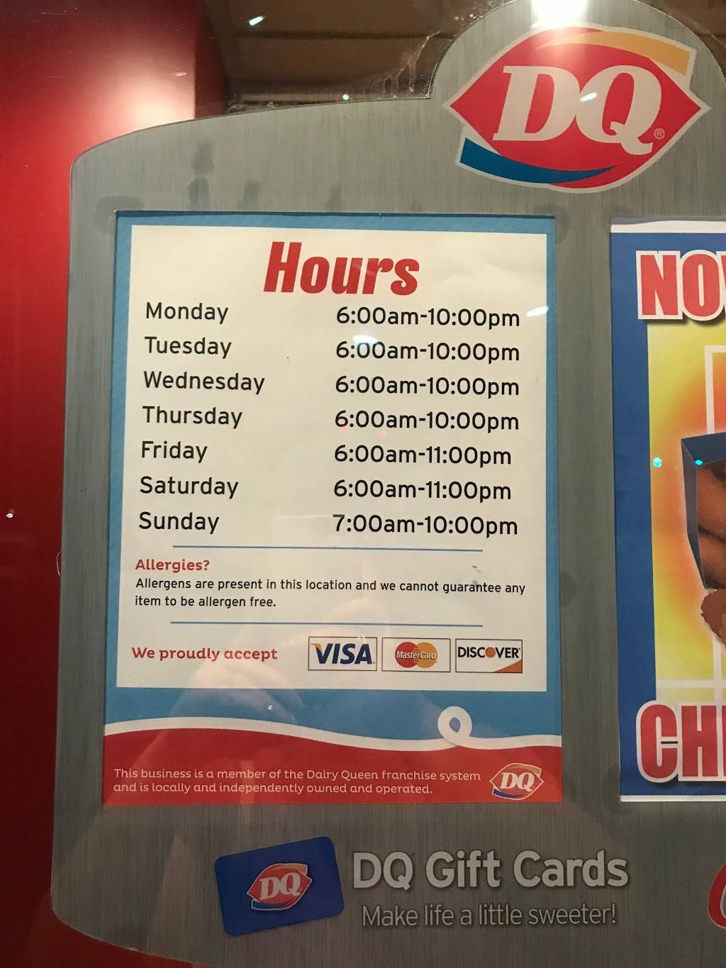 Dairy Queen Grill & Chill | restaurant | 12759 US-60, Ashland, KY 41102, USA | 6069299445 OR +1 606-929-9445