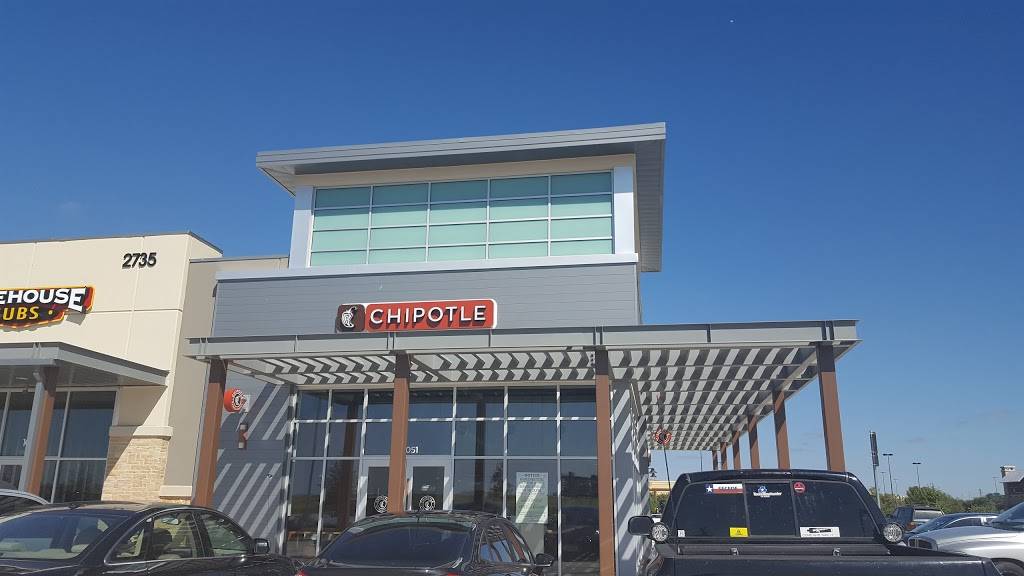 Chipotle Mexican Grill | restaurant | 2735 W University Dr Suite 1051, Denton, TX 76201, USA | 9402430762 OR +1 940-243-0762