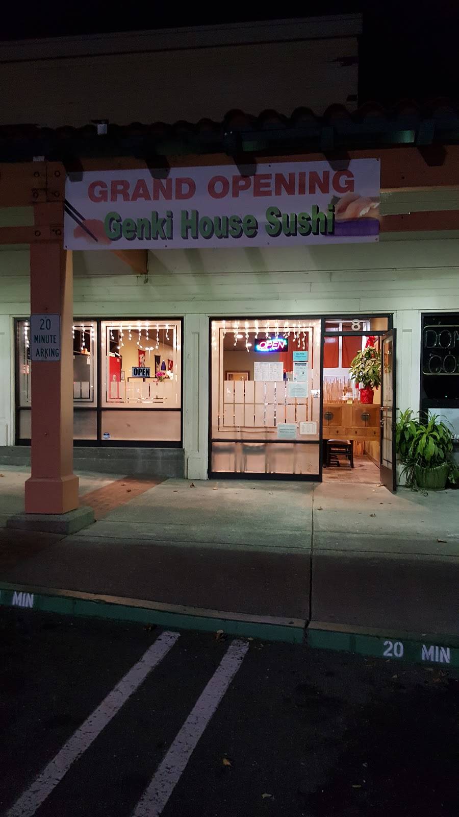 Genki House Japanese Restaurant | restaurant | 1581 Sycamore Ave #8, Hercules, CA 94547, USA | 5102451581 OR +1 510-245-1581