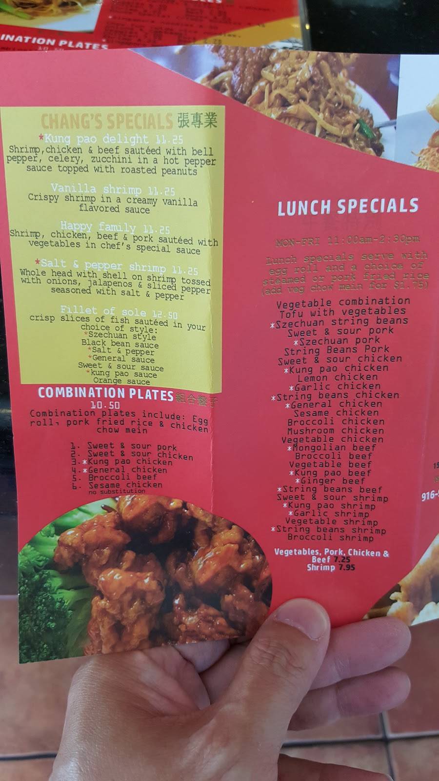 Changs Chinese | restaurant | 4660 Natomas Blvd, Sacramento, CA 95835, USA | 9165151268 OR +1 916-515-1268