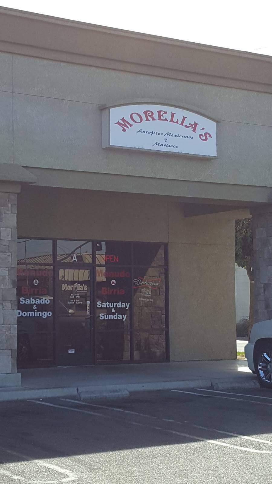 Morelias | restaurant | 106 E Las Palmas Ave, Patterson, CA 95363, USA | 2098943655 OR +1 209-894-3655