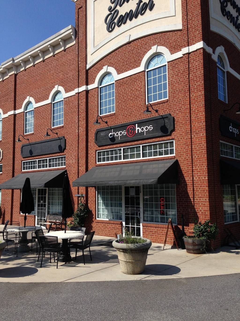Chops & Hops | restaurant | 2 S Main St #112, Watkinsville, GA 30677, USA | 7063101101 OR +1 706-310-1101