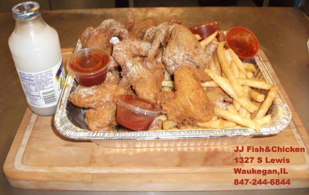 JJ Fish & Chicken (14th & Lewis) | restaurant | 1327 S Lewis Ave, Waukegan, IL 60085, USA | 8472446844 OR +1 847-244-6844