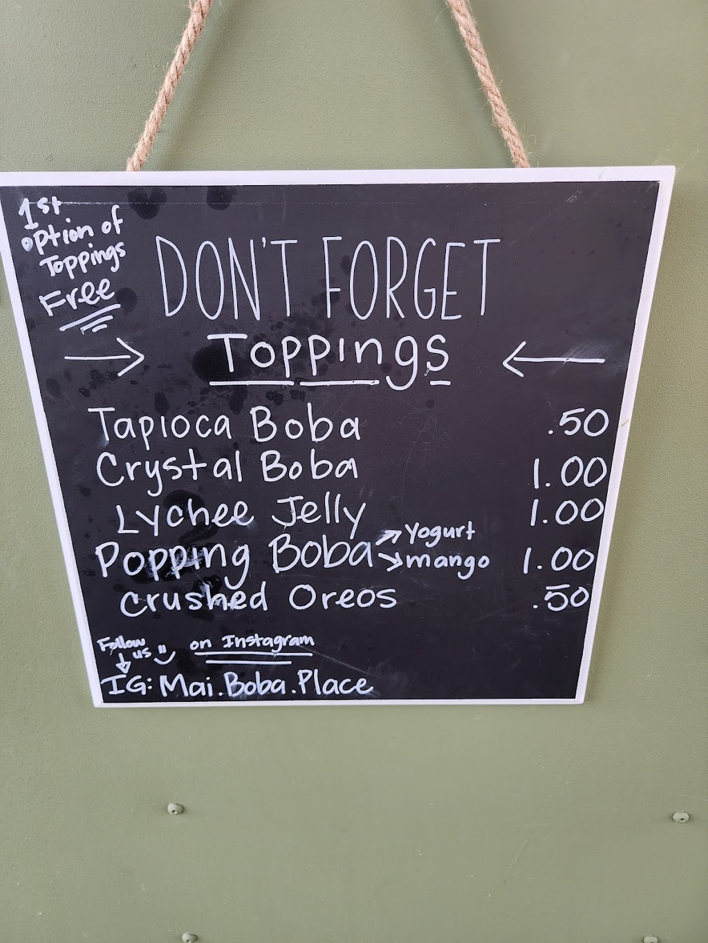 Mai Boba Place | restaurant | 401 S Bloomington St, Lowell, AR 72745, USA | 7076286294 OR +1 707-628-6294