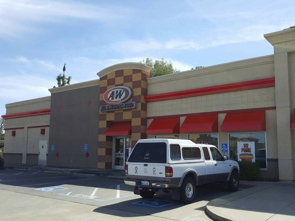 A&W Restaurant | restaurant | 1089 Sunrise Ave, Roseville, CA 95661, USA | 9167823822 OR +1 916-782-3822