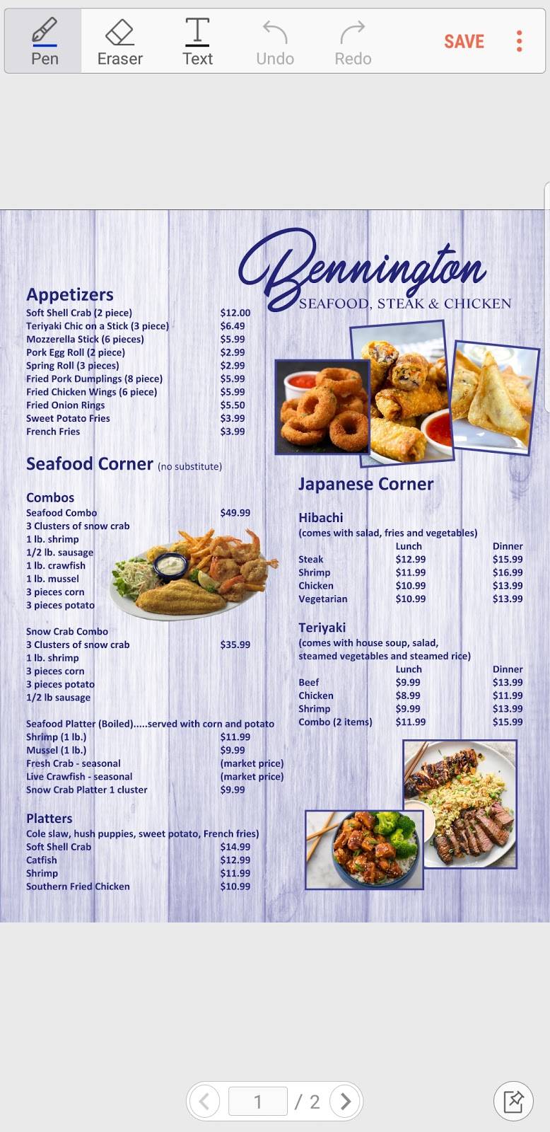 Bennington Seafood poke and bar | restaurant | 4564 Bennington Ave, Baton Rouge, LA 70808, USA | 2254421030 OR +1 225-442-1030