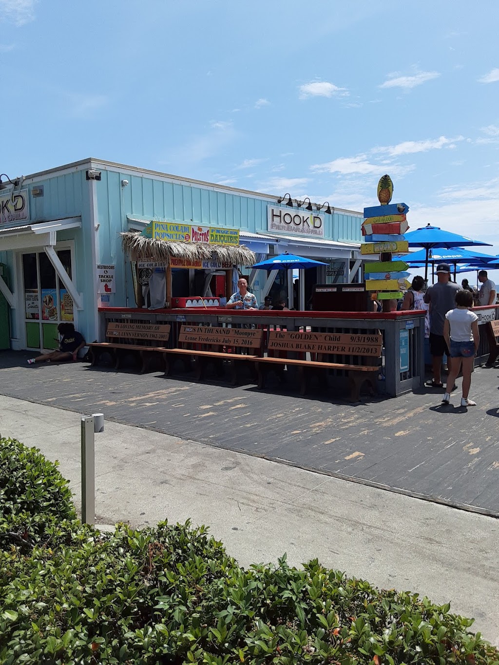 Hookd Pier Bar & Grill | restaurant | 16201 Front Beach Rd, Panama City Beach, FL 32413, USA | 8502338232 OR +1 850-233-8232