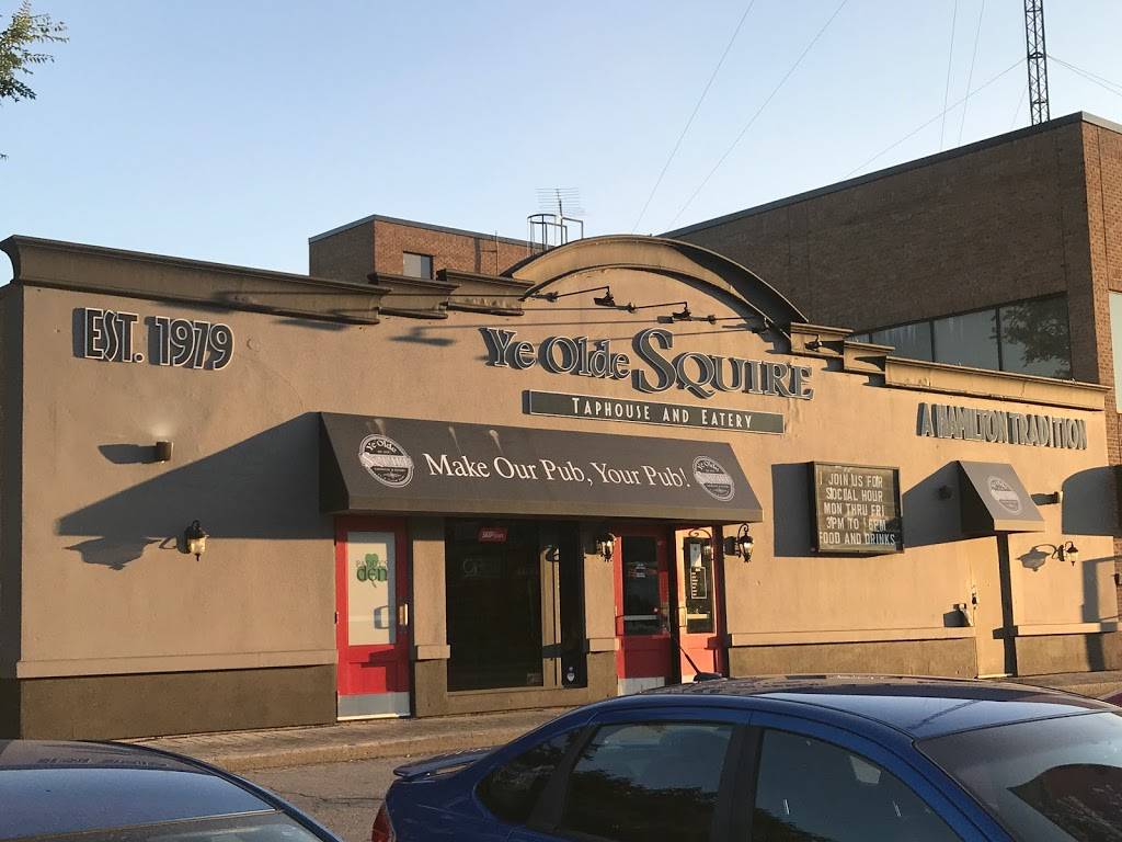 Ye Olde Squire | restaurant | 875 Main St W, Hamilton, ON L8S 4P9, Canada | 9055287822 OR +1 905-528-7822