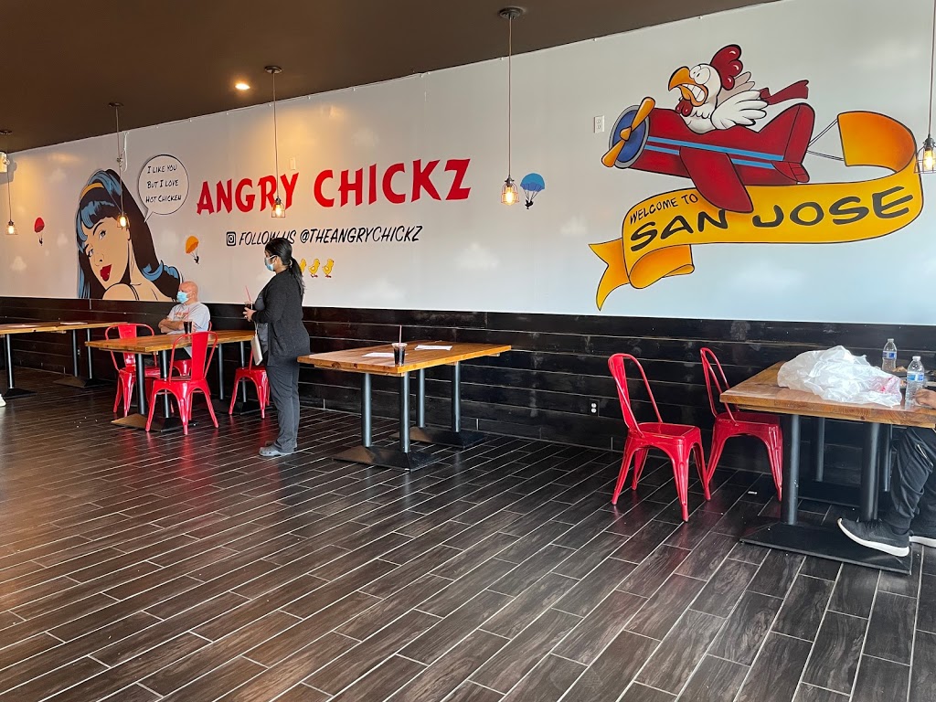 Angry Chickz - Nashville Hot Chicken | restaurant | 375 Saratoga Ave Suite H, San Jose, CA 95129, USA | 8004989836 OR +1 800-498-9836