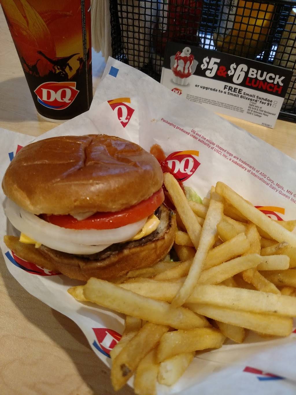 Dairy Queen Grill & Chill | restaurant | 1528 E College Ave, Normal, IL 61761, USA | 3094545850 OR +1 309-454-5850