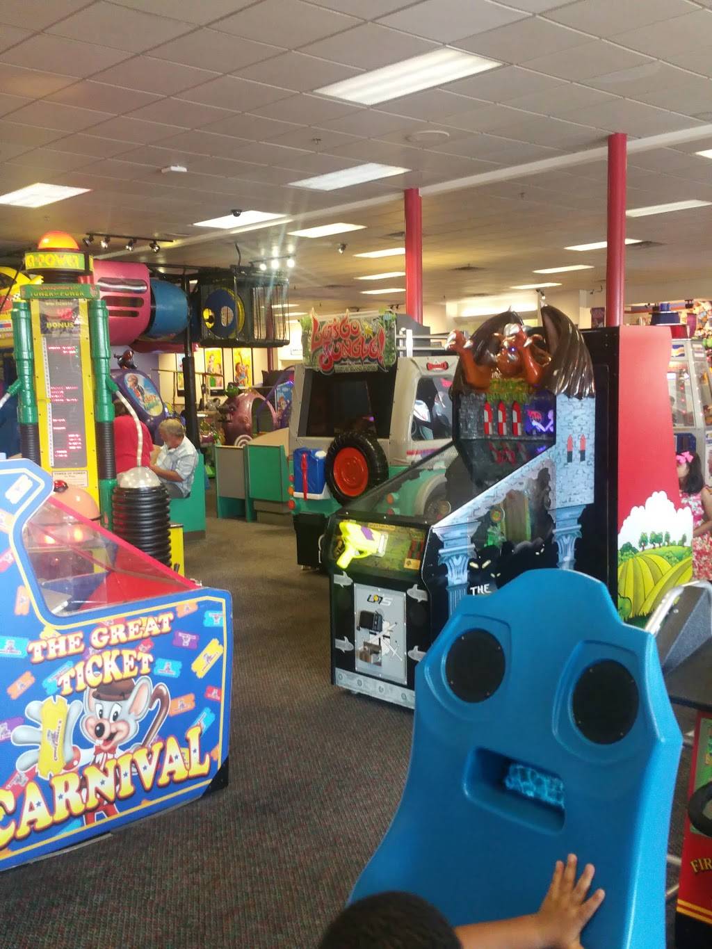 Chuck E. Cheese | restaurant | 9030 W Broad St, Richmond, VA 23294, USA | 8047624520 OR +1 804-762-4520