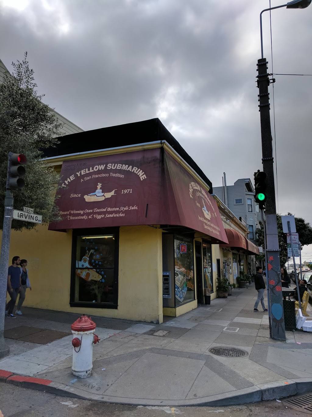 The Yellow Submarine | meal takeaway | 503 Irving St, San Francisco, CA 94122, USA | 4156815652 OR +1 415-681-5652